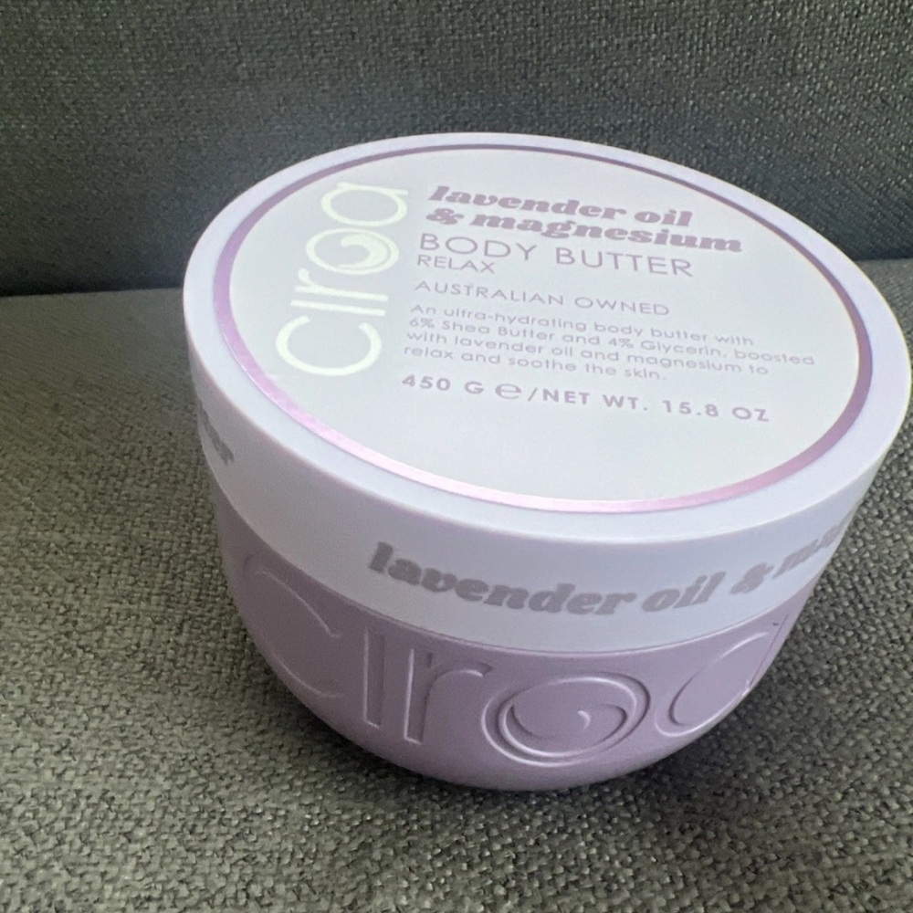 Ciroa lavender oil & magnesium body butter